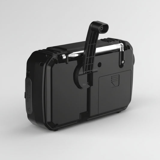 digitelshop's noodradio wees voorbereid